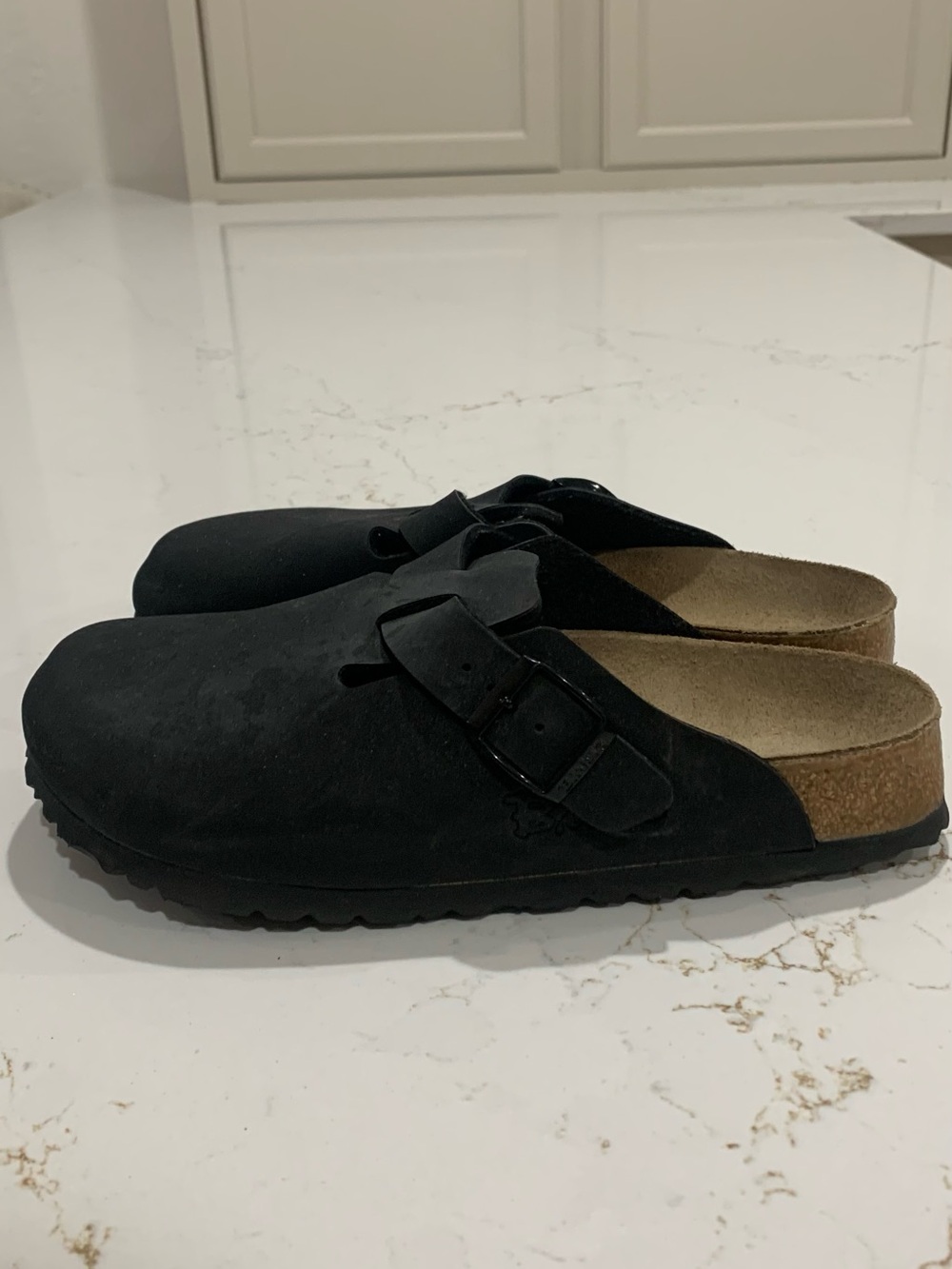 Birki's Birkenstock Boston Buckle Sandals Womens Size 7 L  EUR 38